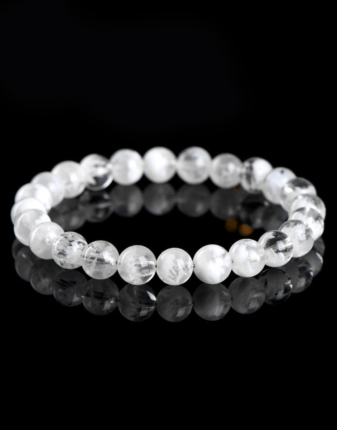 Snowflake Phantom Quartz Bracelet