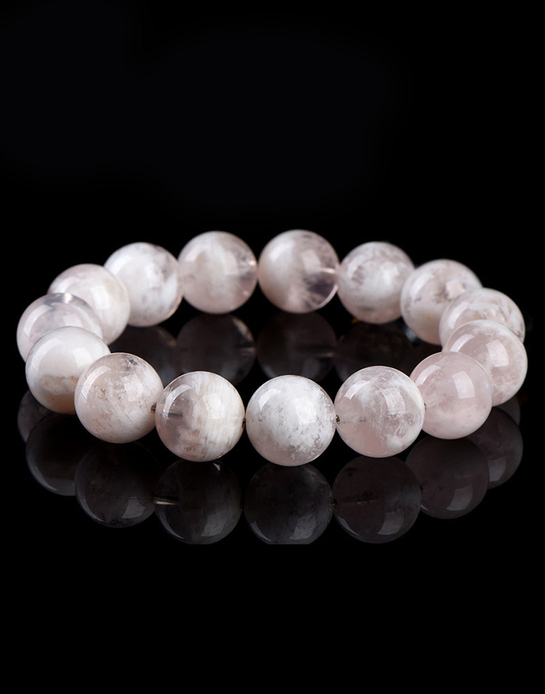 Snowflake Phantom Quartz Bracelet