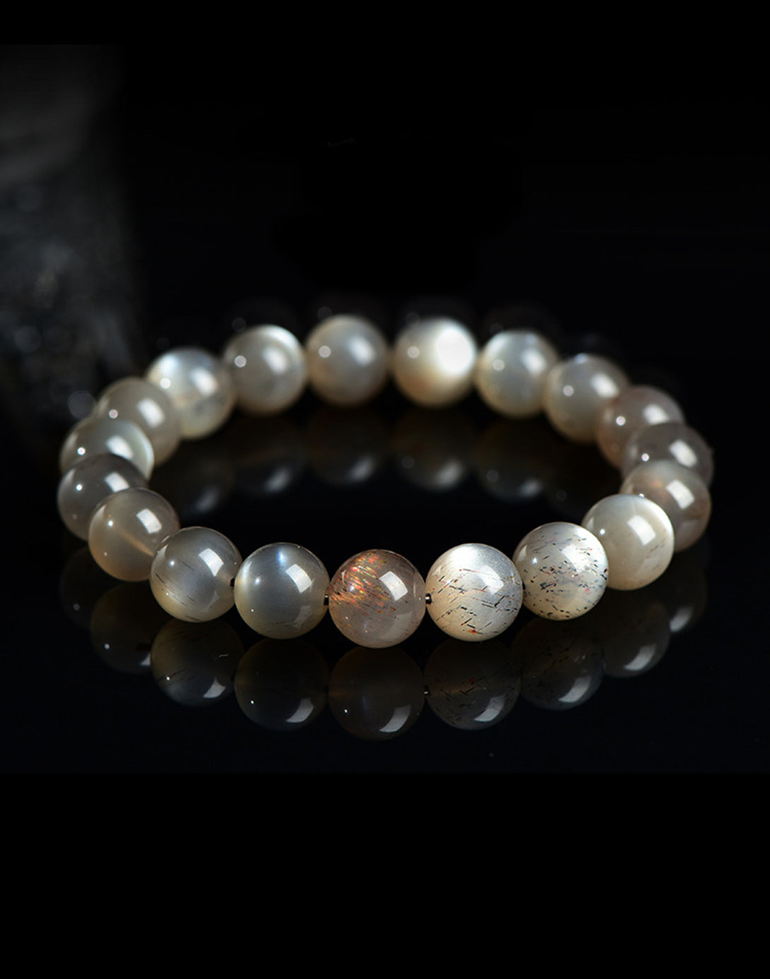 Black Moonstone Bracelets