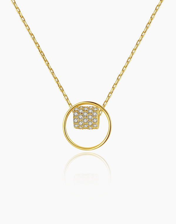 Circle Pendant Necklace