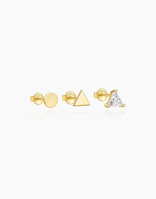 Cool Stud Earrings Set