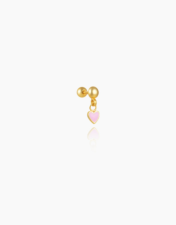 Cubic Zirconia Stud Earrings gold