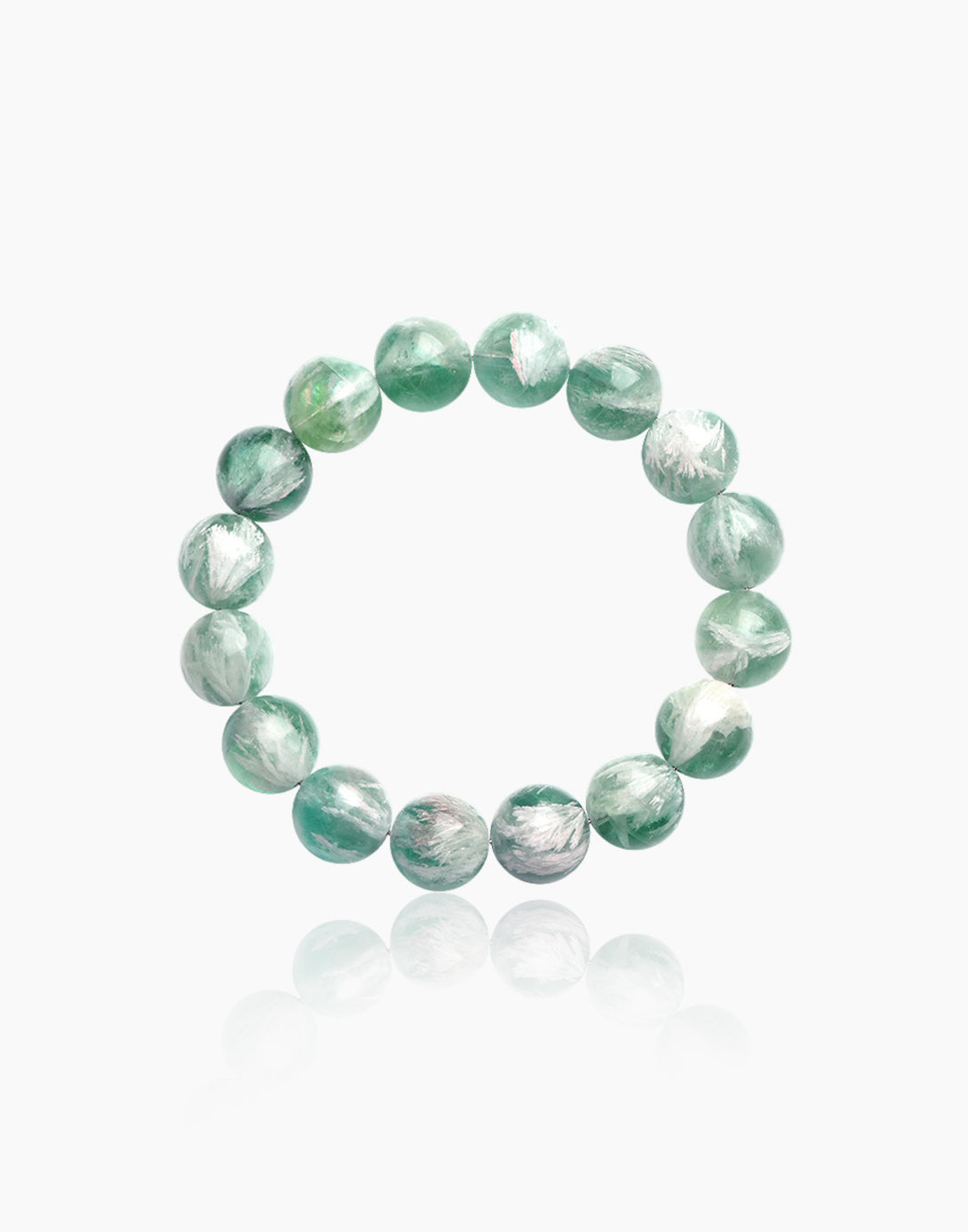 Feather Fluorite Bracelets