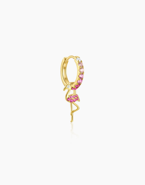 Flamingo Drop Earrings