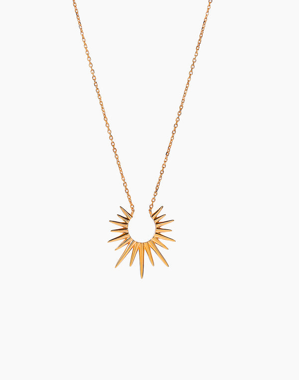 Gold Sun Necklace