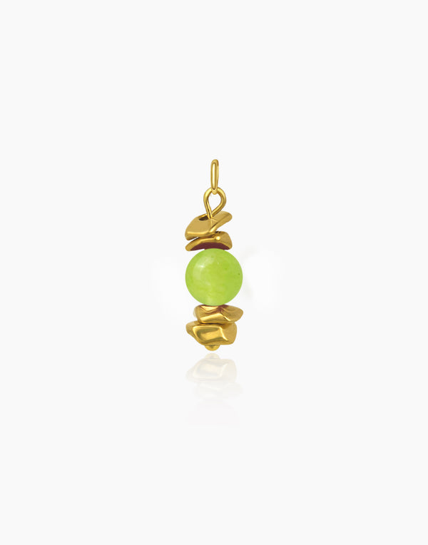 Grape Chalcedony Charm