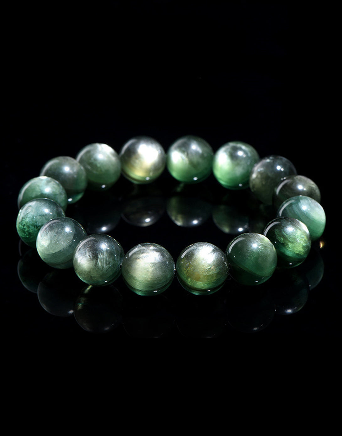 Green Lepidolite Bracelet