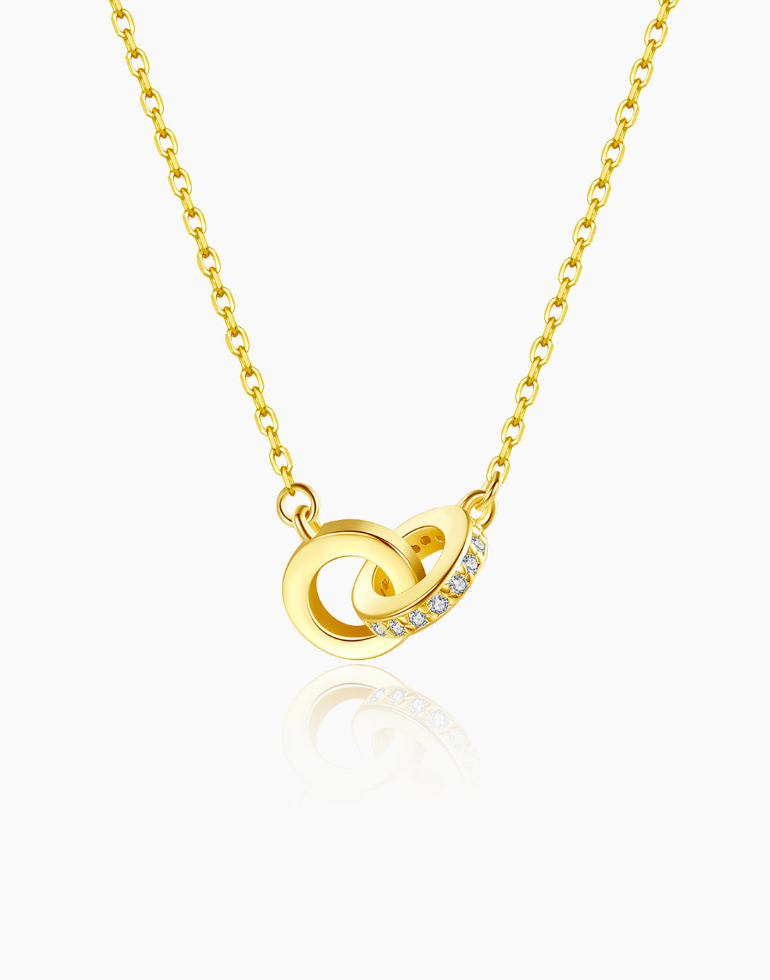 Interlocking Circle Necklace