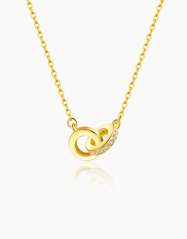 Interlocking Circle Necklace