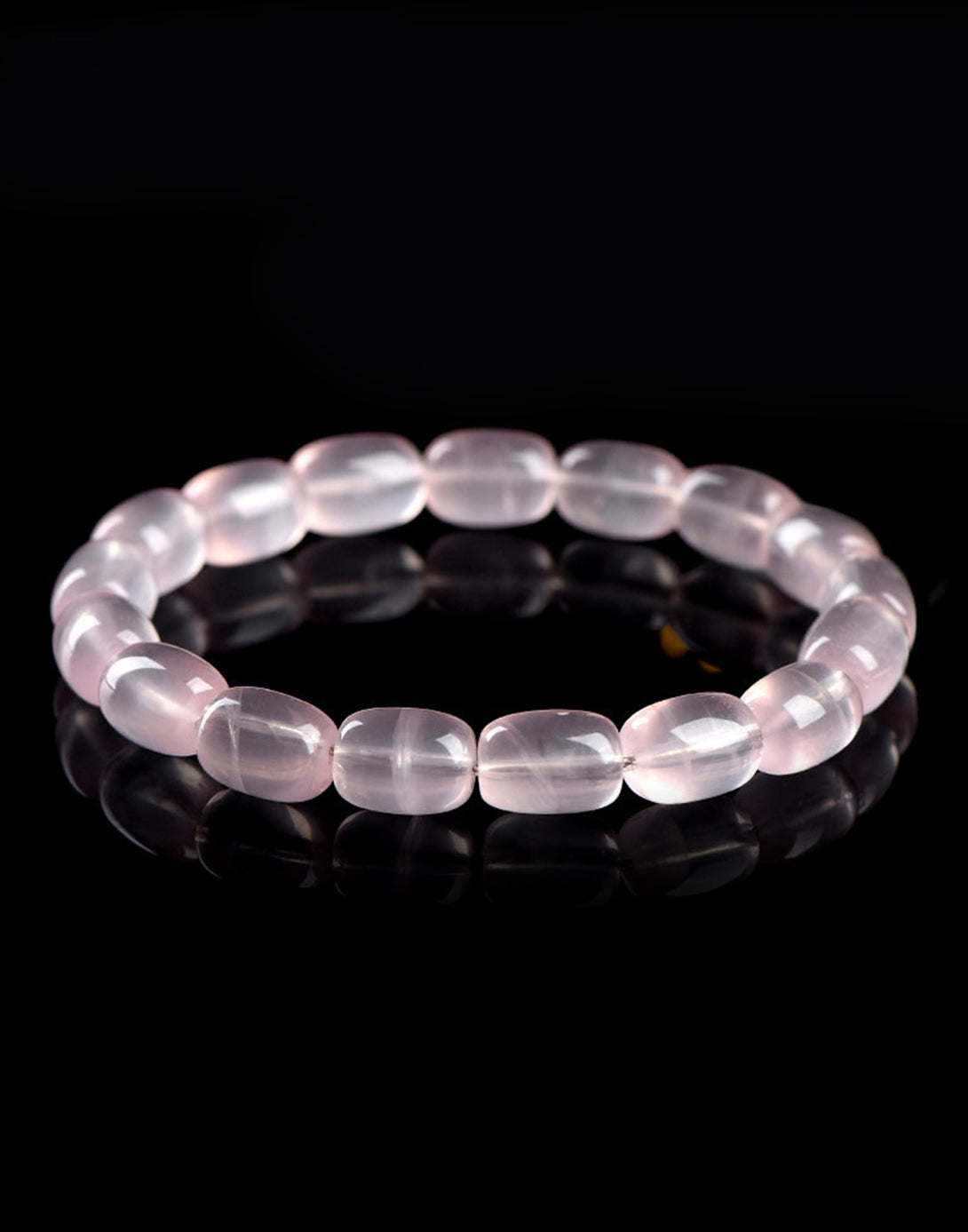 Real Rose Quartz Bracelet