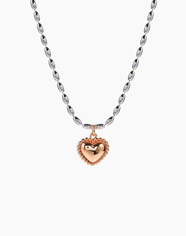 Silver Heart Necklaces