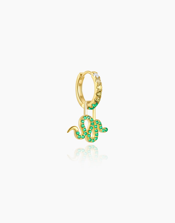 Snake Drop Earrings