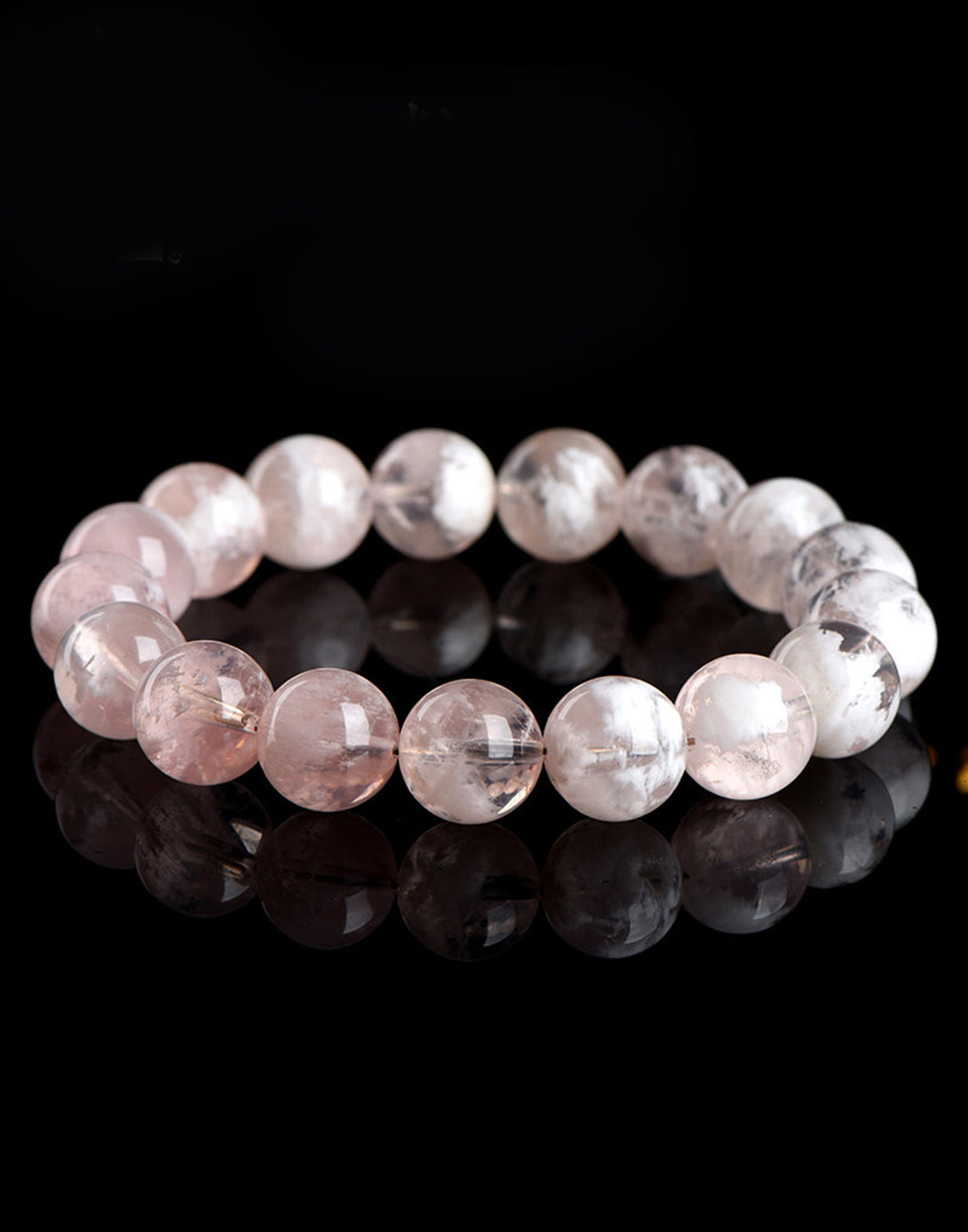 Snowflake Phantom Quartz Bracelet