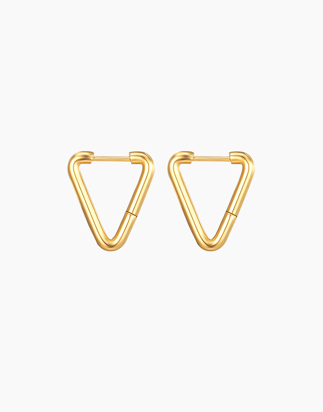 Triangle Hoops-earrings