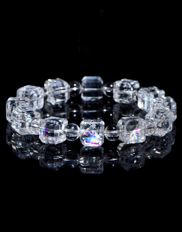 White Azeztulite Bracelet