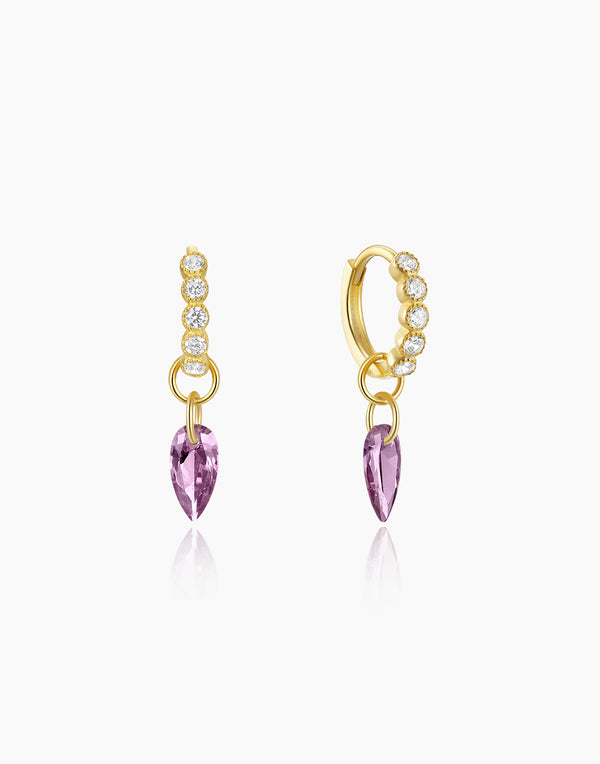 cz Drop Earrings